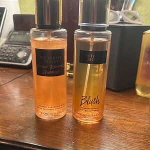 Victoria's Secret Amber Romance Shimmer & Blush Mist Duo